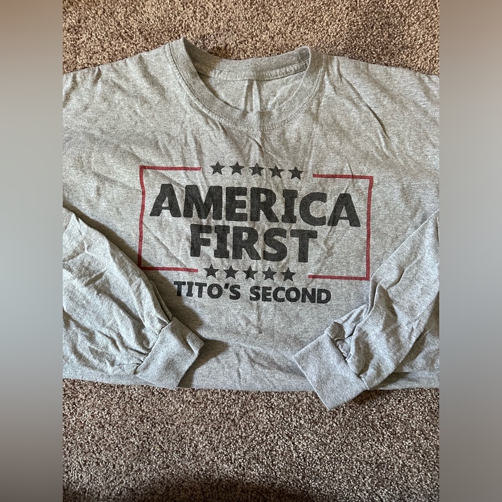 America First Tito’s Second Long Sleeve Tee